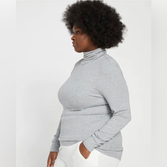 Universal Standard Jersey Foundation Turtleneck - Picture 3 of 8